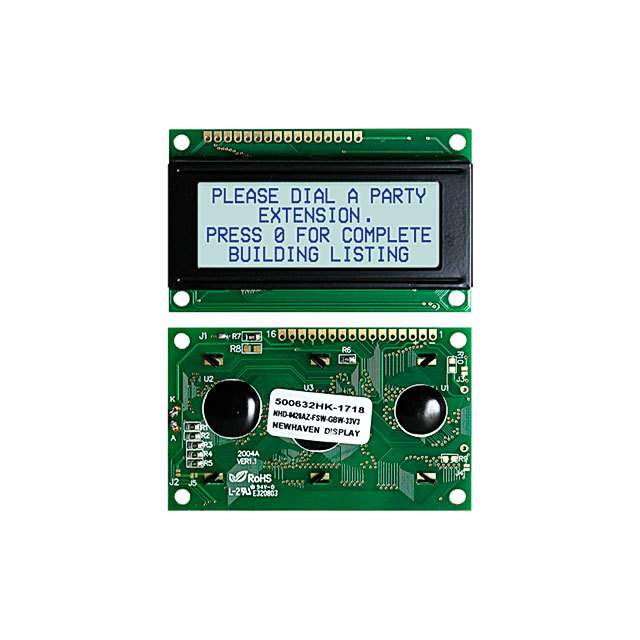 NHD-0420AZ-FSW-GBW-33V3 Newhaven Display Intl
