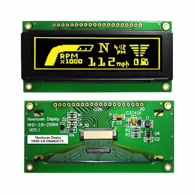 NHD-2.8-25664UCY2 Newhaven Display Intl